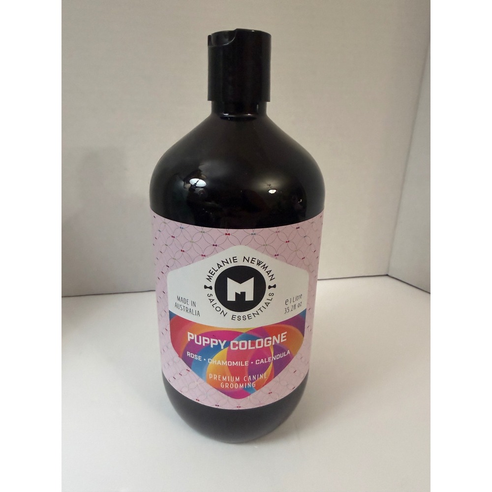 Melanie Newman Salon Essentials Puppy Cologne Rose Chamomile Calendula 1L 35.2oz